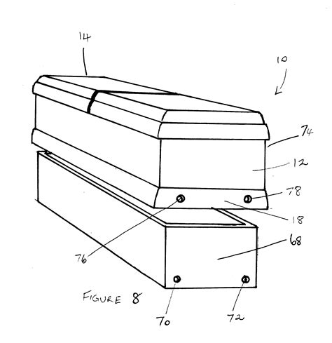 patent  reusable casket assembly google patents