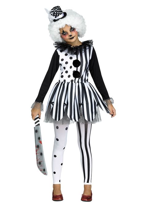 killer clown costume  girls