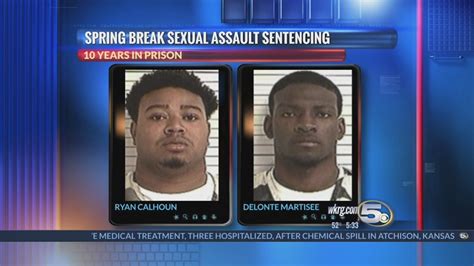 spring break sex assault sentencings youtube