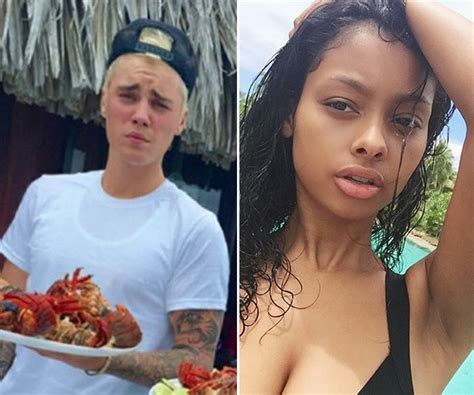 Jayde Pierce And Justin Bieber Vacation In Bora Bora