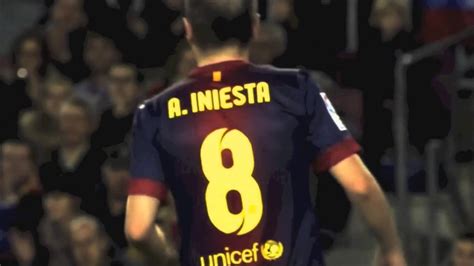 Barcelone Andres Iniesta 2012 2013 Skills Passes