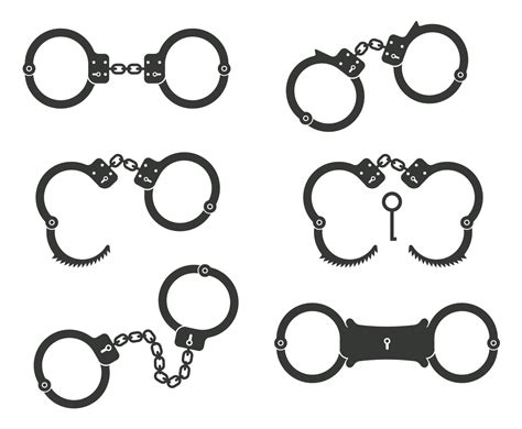 handcuffs vector at getdrawings free download