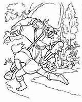 Coloring Pages Excalibur Camelot Acoloringbook sketch template