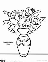 Vase Handouts sketch template