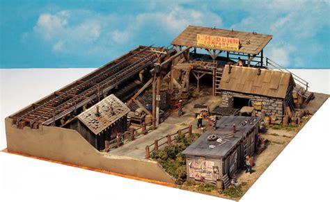 fine scale miniatures  ho  im dunn coal yard kit