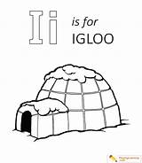 Igloo Coloring sketch template