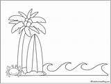 Palm Waves Let Next sketch template