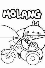 Molang Coloring Pages Colouring Disney Activities Cute Related Coloriage Sheet Choose Board sketch template