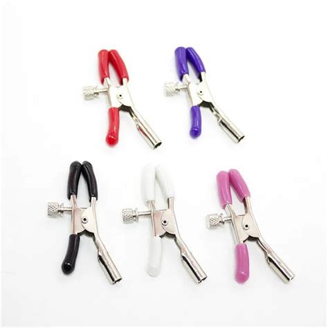 New Multicolor Nipple Clamps Flirt Sex Love Erotic Toys Adult Games