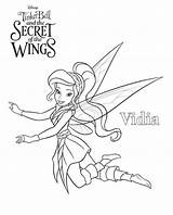 Wings Tinkerbell Secret Kleurplaten Ausmalbilder Coloring Das Geheimnis Der Fun Kids Kleurplaat Pages Van sketch template