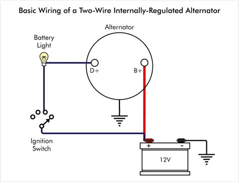 delco  alternator wiring diagram wiring diagram