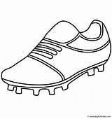 Soccer Coloring Cleats Shoe Football Drawing Shoes Cleat Pages Sports Kids Color Activity Getdrawings Print Drawings Printable Quiet Paintingvalley Getcolorings sketch template