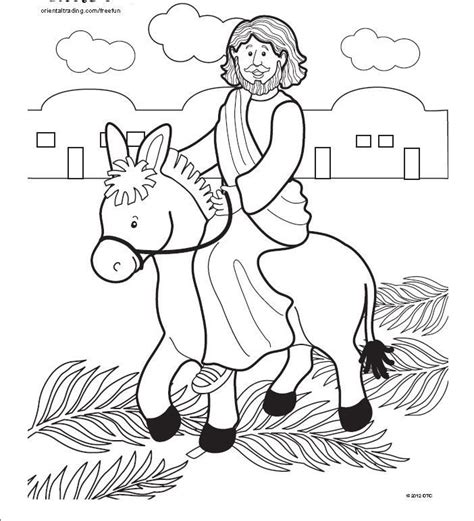 incredible jesus   donkey coloring page ideas peepsburghcom