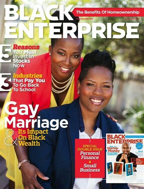 The Latest Edition Of Black Enterprise With An Article Featuring Vera