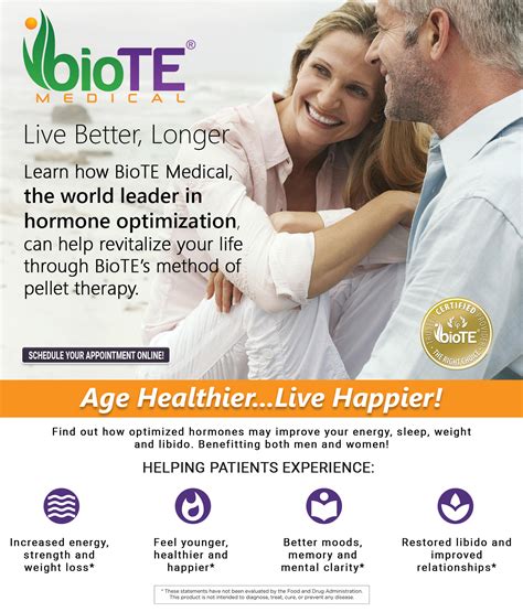 Biote Bioidentical Hormone Replacement Therapy Skin And Body Shop