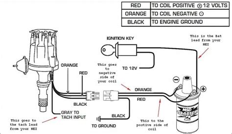 msd hei distributor wiring diagram