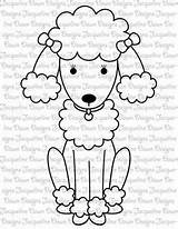 Coloring Embroidery Books Pages Dog Patterns Applique Poodles Quilting Stitch Sewing Templates Cross Pattern sketch template