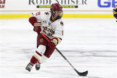 boston college freshman bilka takes home national rookie   year honors college hockey