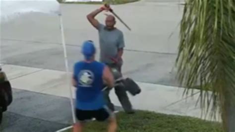 florida man™ starts swinging sword at jogger in fight over hand wagon