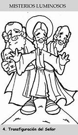 Misterios Luminosos Rosarios Niños Catequesis Católico Biblia Cuaresma sketch template