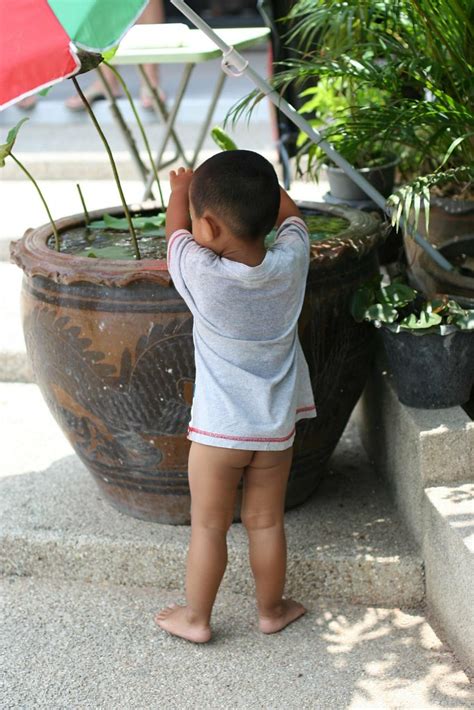 boy  boy   pants washing  hands flickr