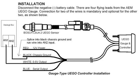 air fuel ratio sensor wiring diagram chicish