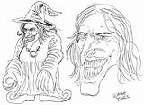 Hag Witches Tully sketch template