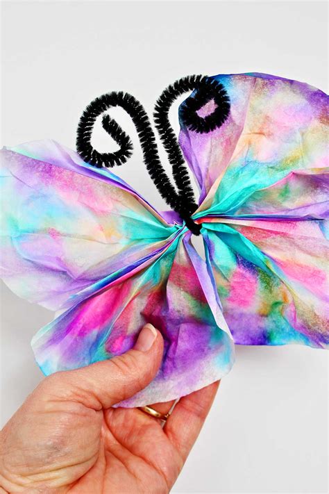 coffee filter butterfly craft   nanas