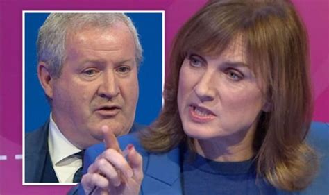 bbc question time fiona bruce grills blackford on sturgeon s handling