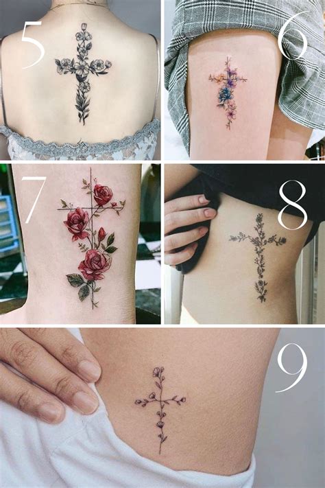 25 Amazing Cross Tattoos For Women Tattoo Glee