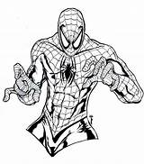 Coloring Spiderman Pages Villains Printable Kids Popular sketch template