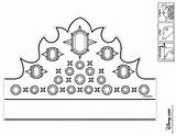 Tiara Recognition sketch template