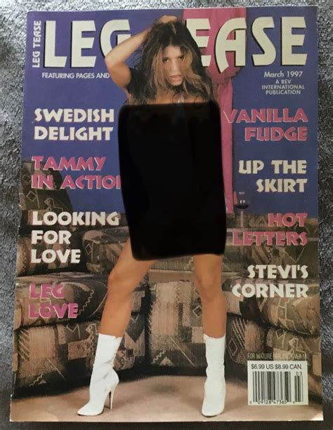 Leg Tease Magazine March 1997 Etsy
