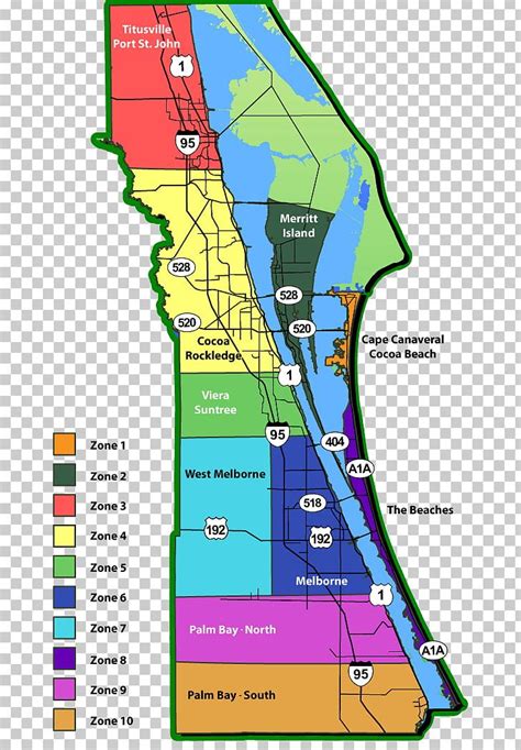 Brevard County Florida Map Black Sea Map