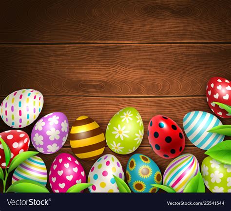free download easter eggs background top royalty vector