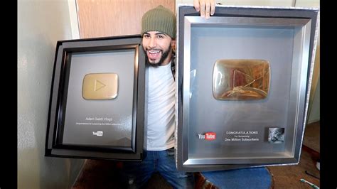 Youtube Sent Me 2 Golden Play Buttons Youtube