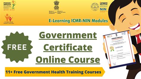 government  courses  certificate