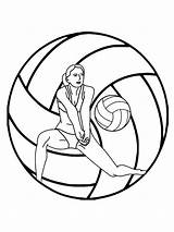 Voleibol Volleyball Jugando Haikyuu Torneo sketch template
