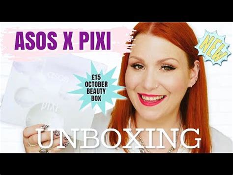 asos  pixi october  monthly beauty box unboxing  saving youtube