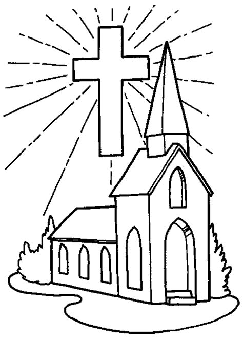 cross coloring pages coloring home