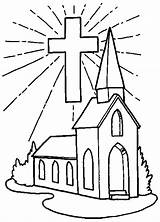 Church Coloring Pages Print Color Kids Printable Books sketch template