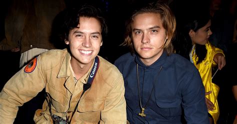 cole sprouse gave twin dylan a picture of a penis for christmas
