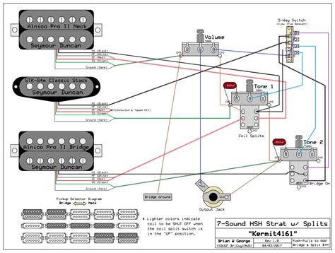 hsh strat wiring diagram  volume  tone wiring diagram