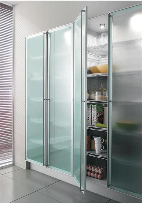 popular customized aluminum frame kitchen cabinet glass aluminum