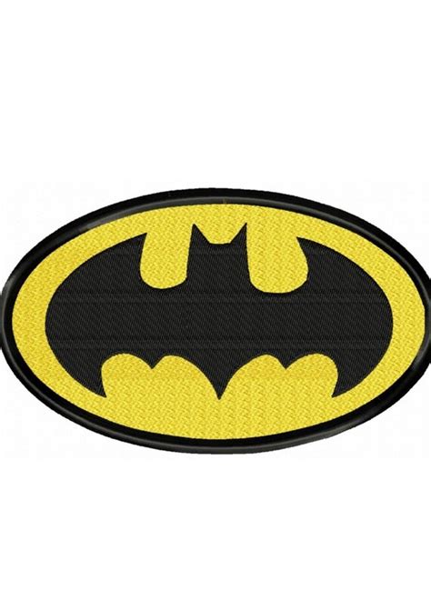 batman logo sizes fill machine embroidery design