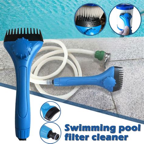 prolriy swimming pool cleaning equipment filter cleaner hand held filter flushing tool walmart