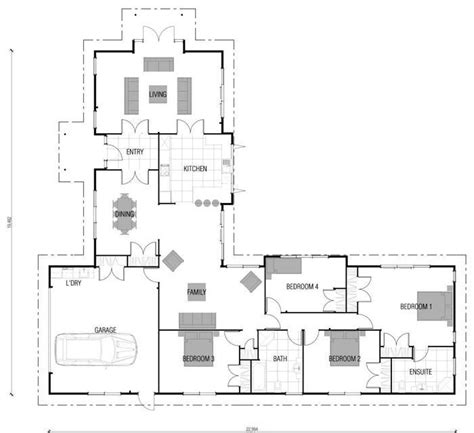 pin  leeann yager  home    shaped house plans  shaped house rambler house plans