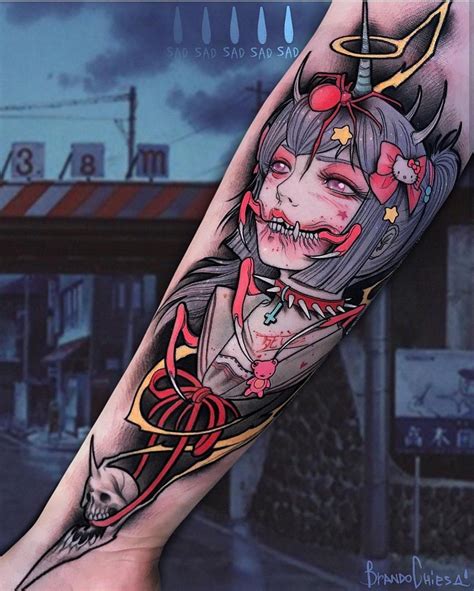 Weird Tattoos Cartoon Tattoos Anime Tattoos Body Art Tattoos Hand