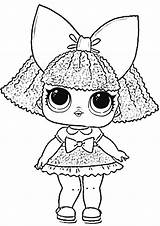 Lol Coloring Pages Surprise Print Baby Girls Doll Cute Unicorn Printable Kids Color Book Dolls sketch template