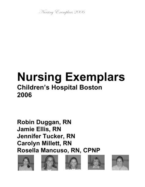 clinical exemplar exemplar  nursing meeting  doctor